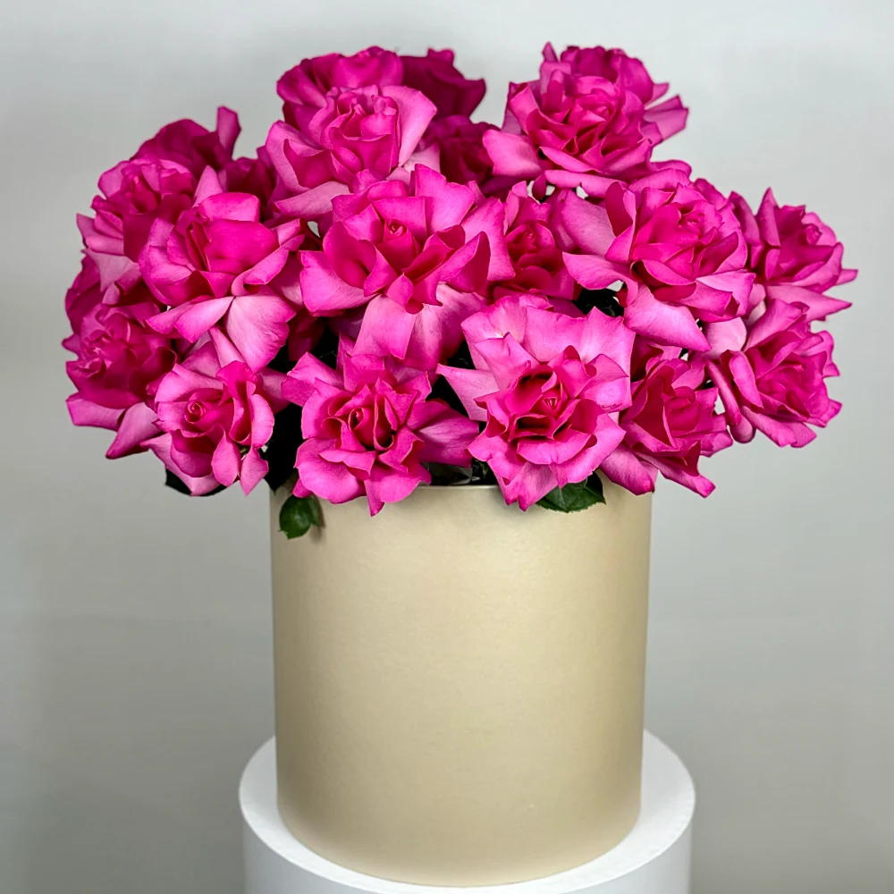 Цветы в коробке