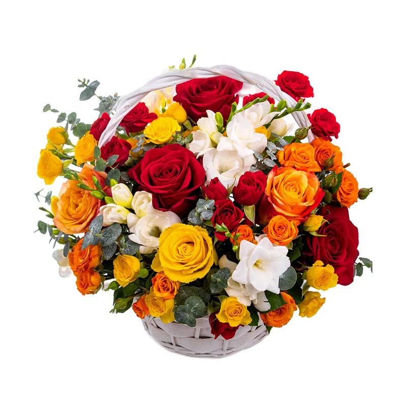 Корзина с цветами