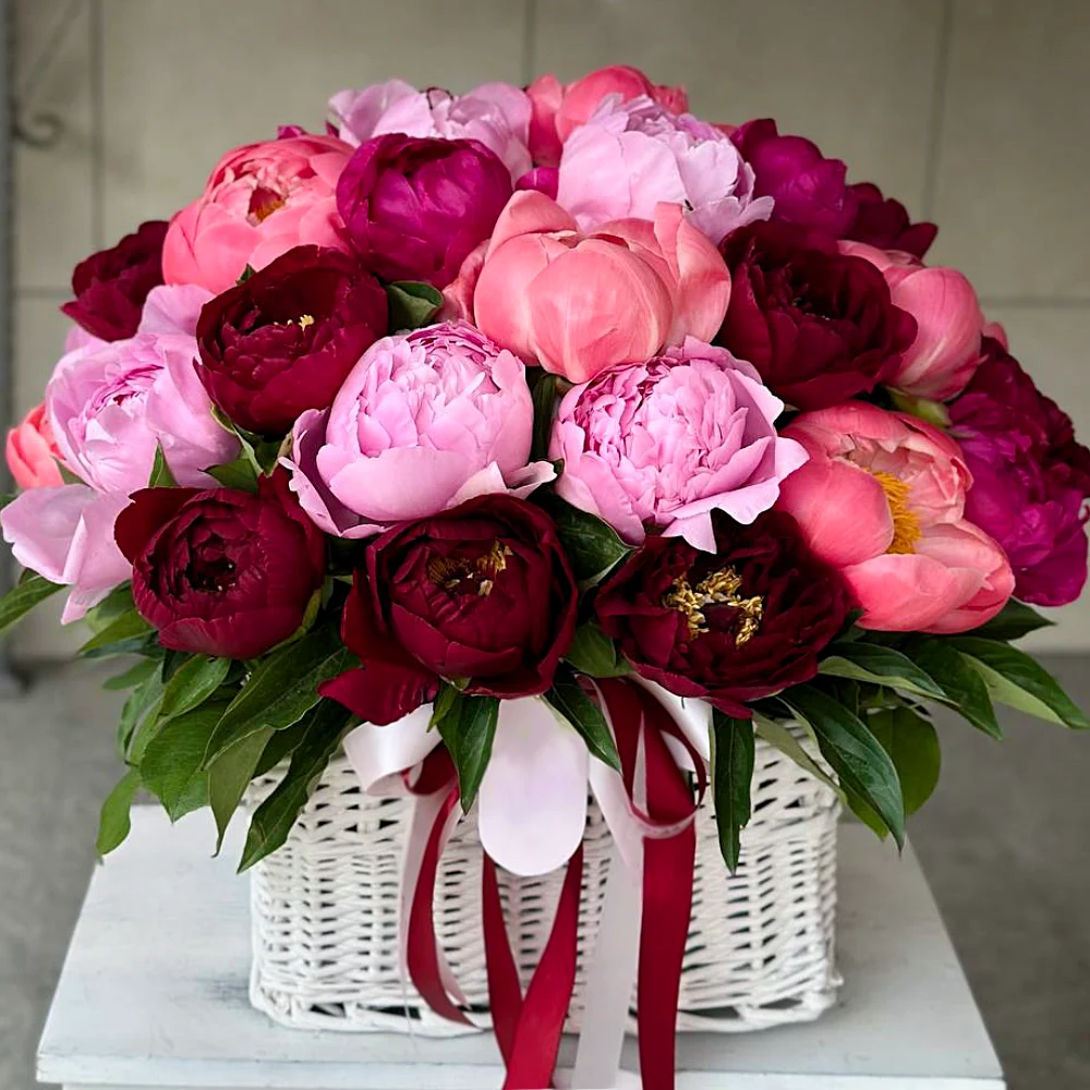 Корзина с цветами